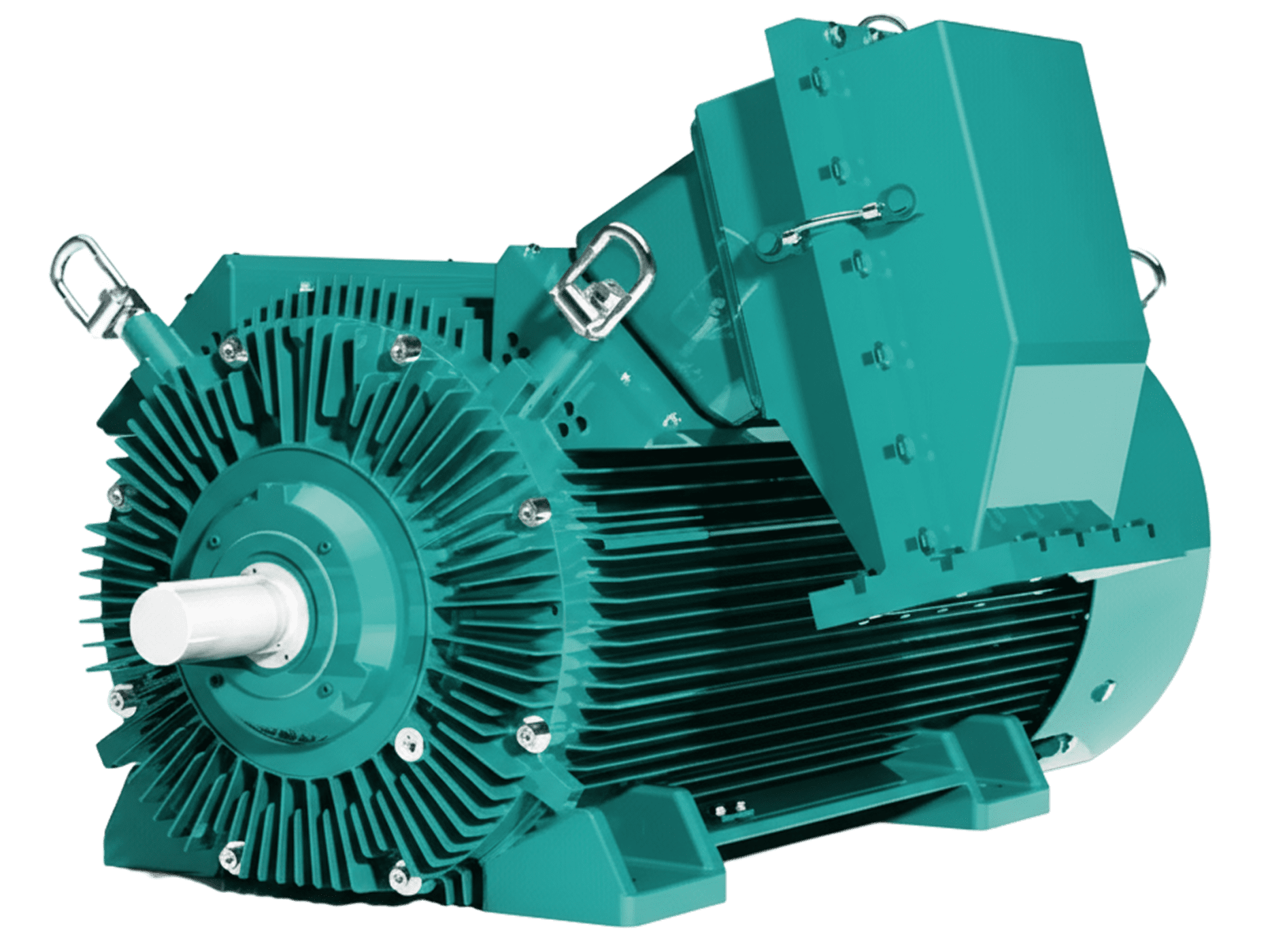 Brook Crompton high-output cast iron electric motor for heavy-duty
