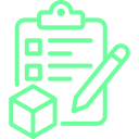Crated electric motor prepared for container loading